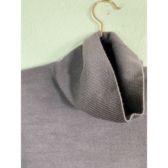 Marks & Spencer Purple Turtleneck Long Sleeve Sweater Knit UK 8 Women size US 4 - Picture 13 of 13